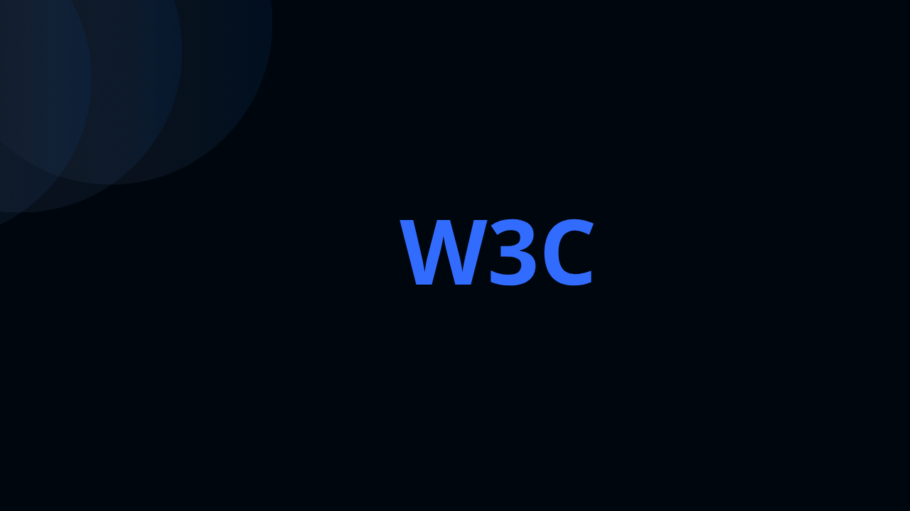 W3C Community